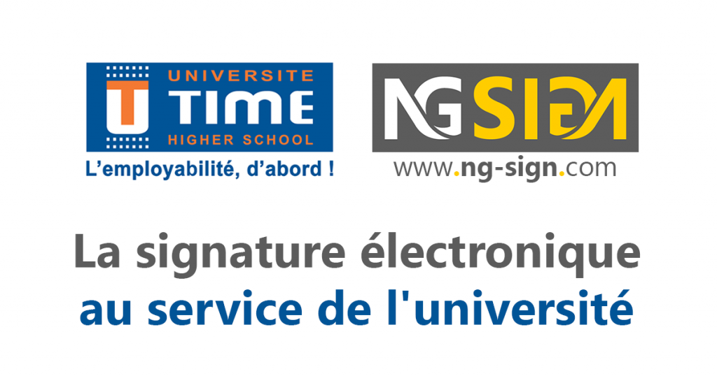 signature électronique université