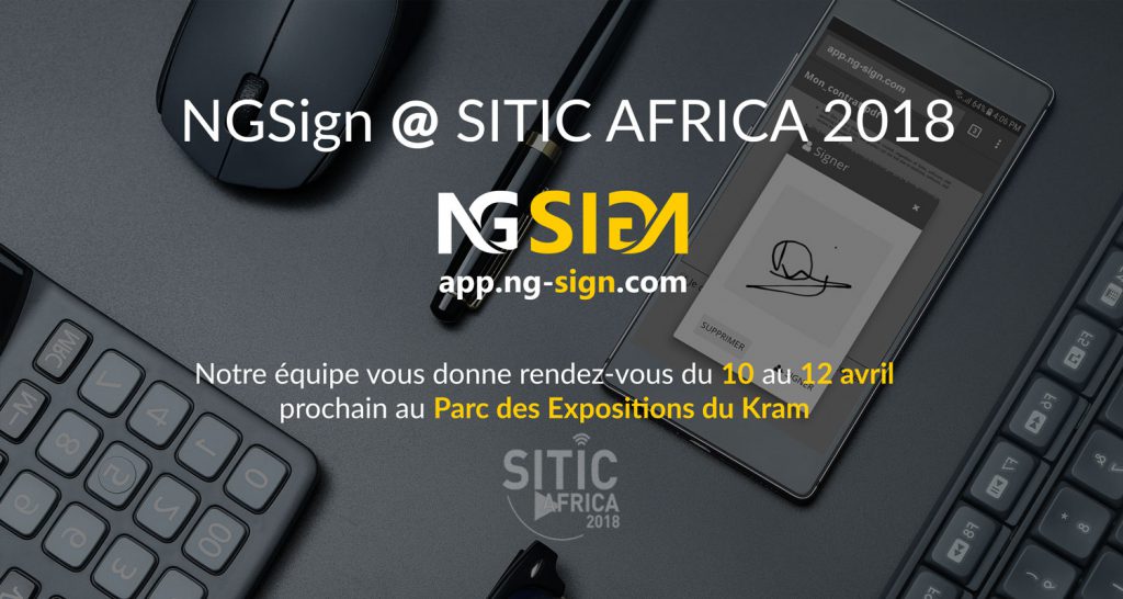 NGSIGN SITIC 2018 signature électronique